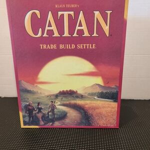 Catan Board Game - Red Edition